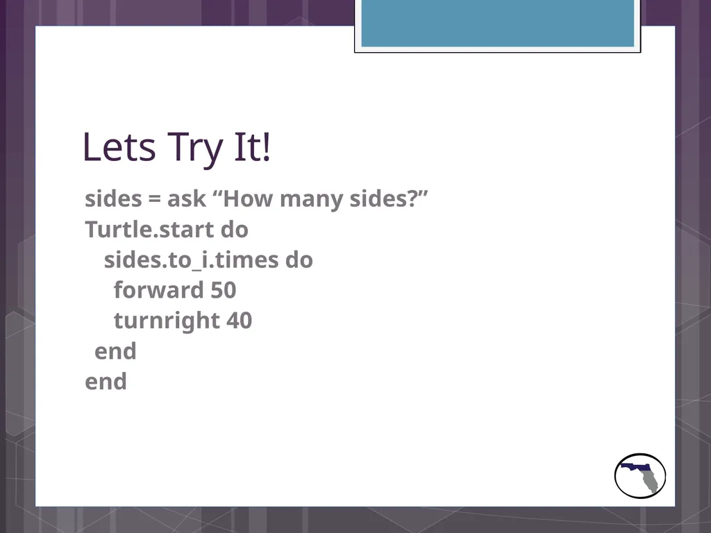 Hackety Hack! Written by Krystal Salerno Presented - slide 19 of 23