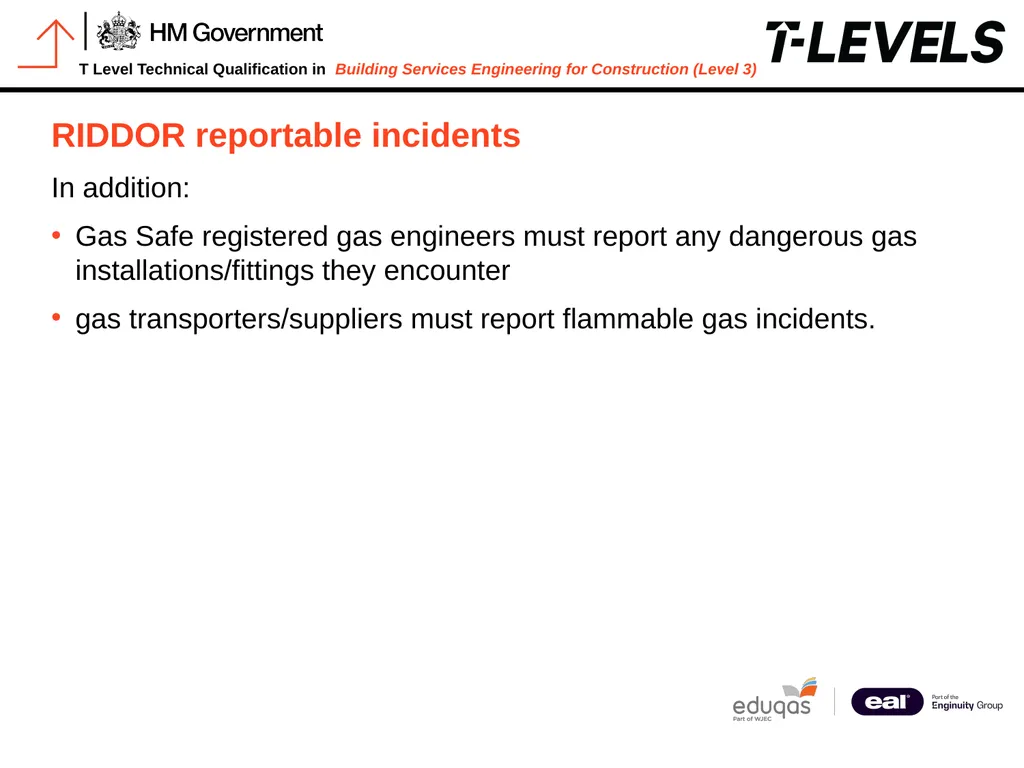 PowerPoint 10: Incidents and near misses - slide 9 of 12