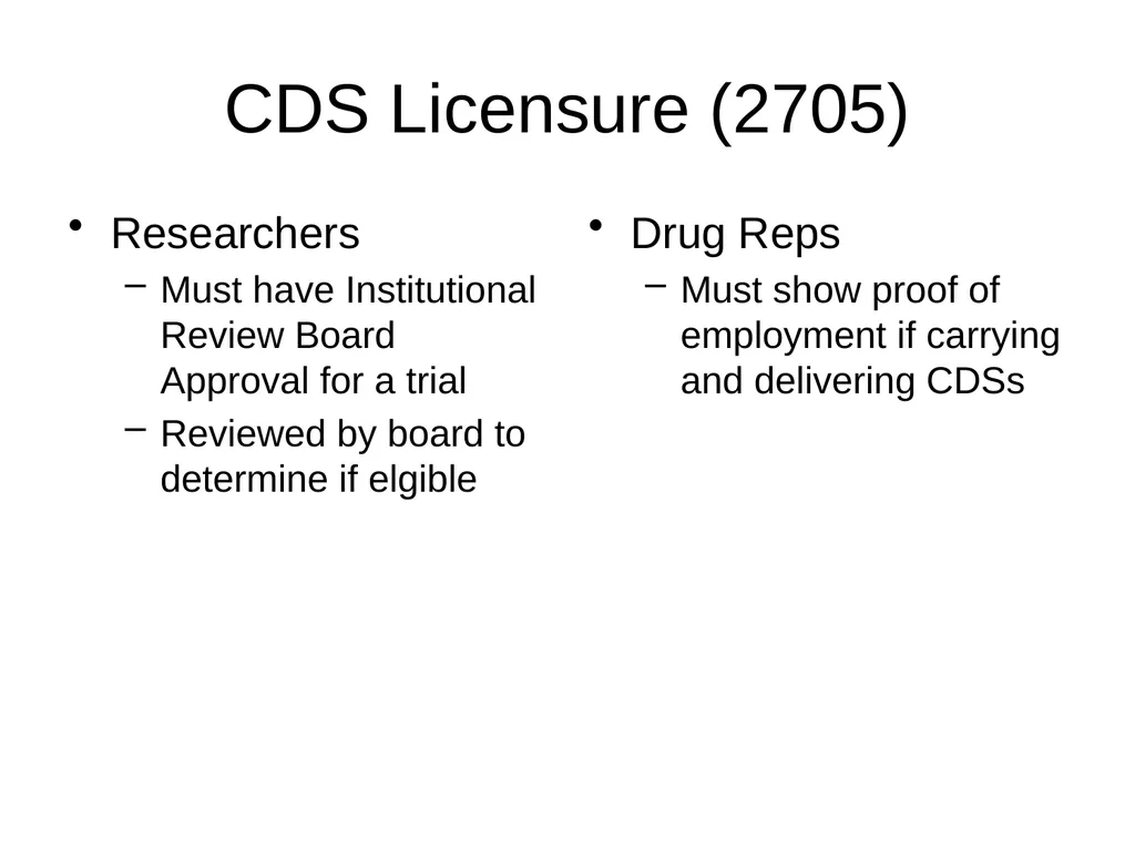 Chapter 27 Controlled Dangerous Substances Jeffery - slide 14 of 80