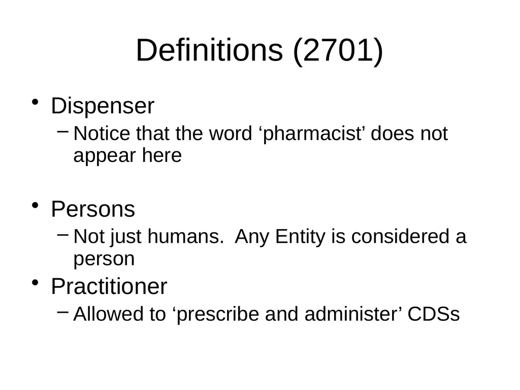 Chapter 27 Controlled Dangerous Substances Jeffery - slide 5 of 80
