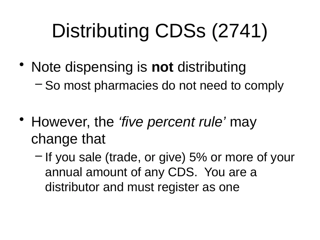Chapter 27 Controlled Dangerous Substances Jeffery - slide 43 of 80