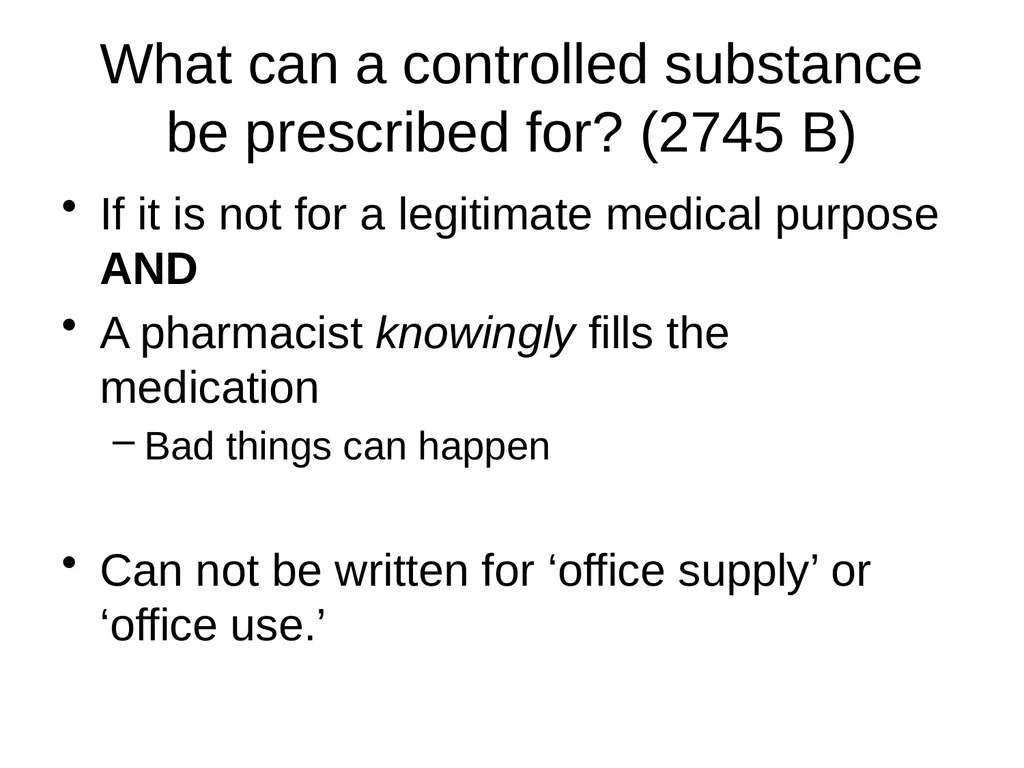 Chapter 27 Controlled Dangerous Substances Jeffery - slide 48 of 80