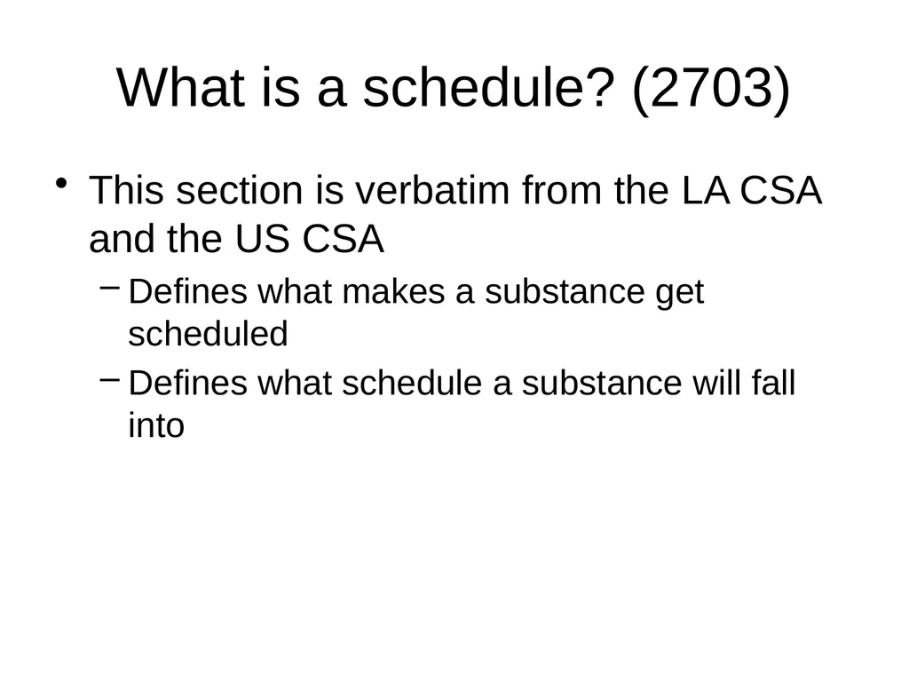 Chapter 27 Controlled Dangerous Substances Jeffery - slide 7 of 80