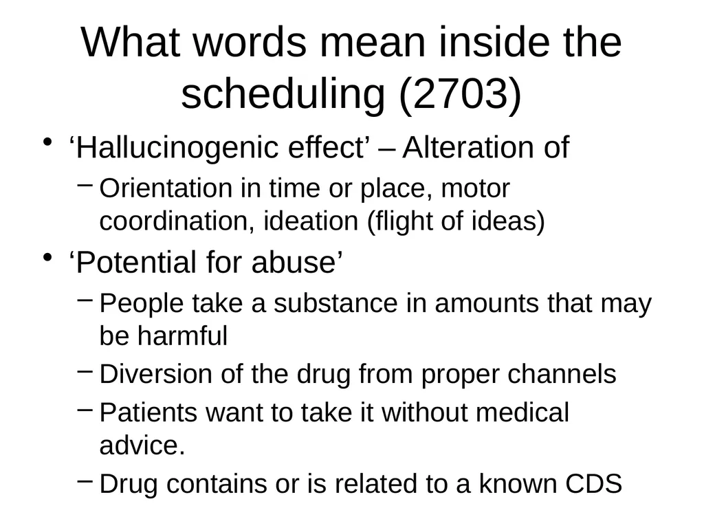 Chapter 27 Controlled Dangerous Substances Jeffery - slide 9 of 80