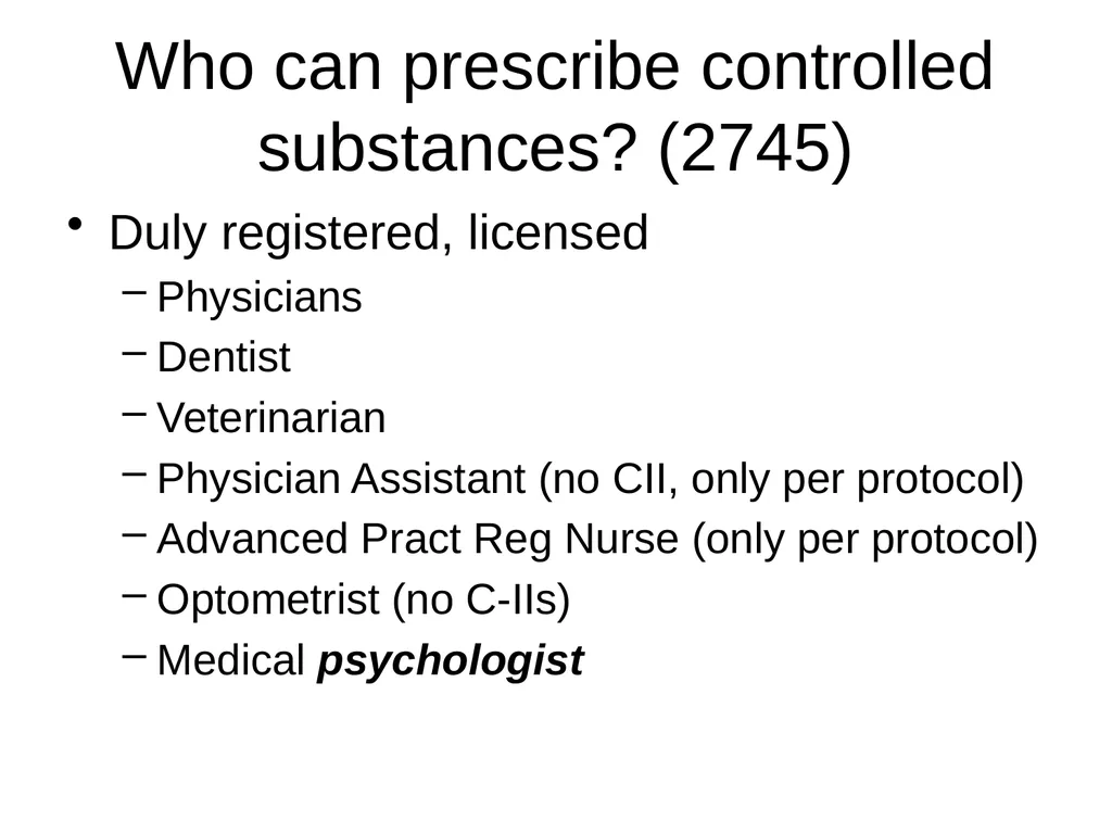 Chapter 27 Controlled Dangerous Substances Jeffery - slide 46 of 80