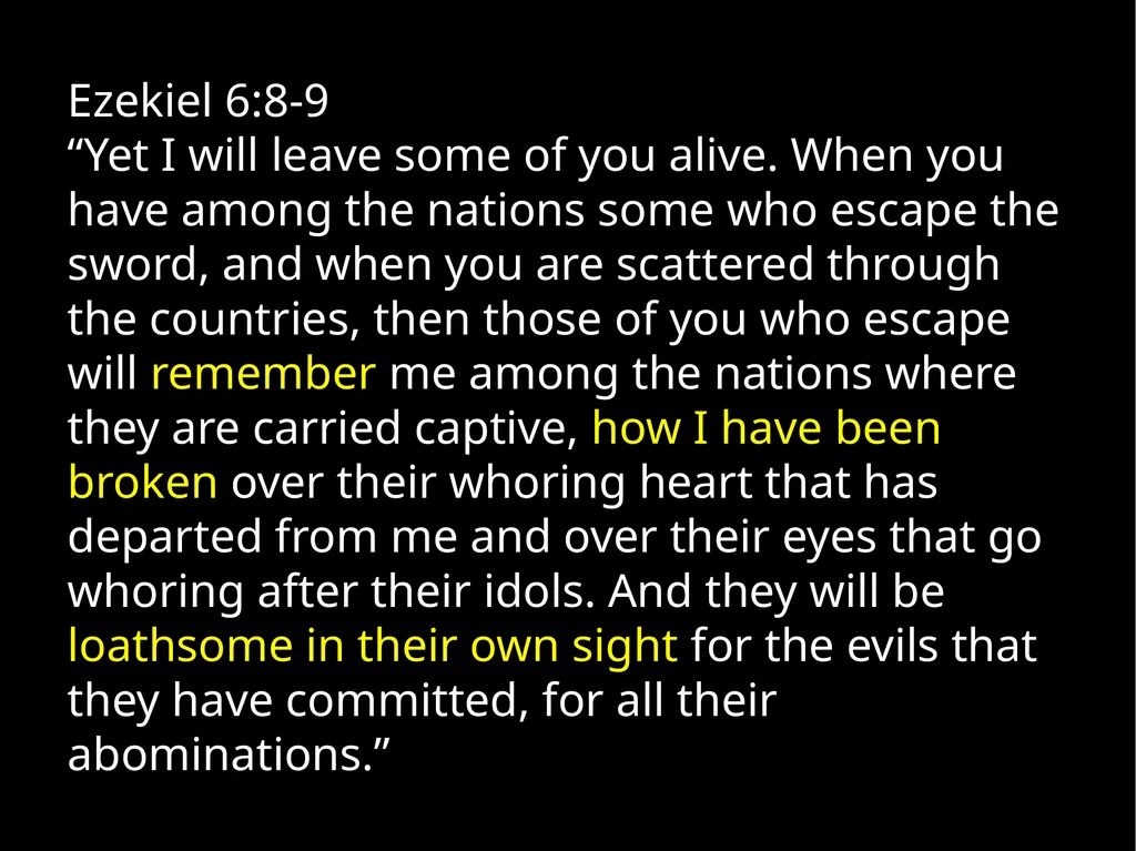 Feeling What God Feels God’s Grief God’s Grief in - slide 16 of 16