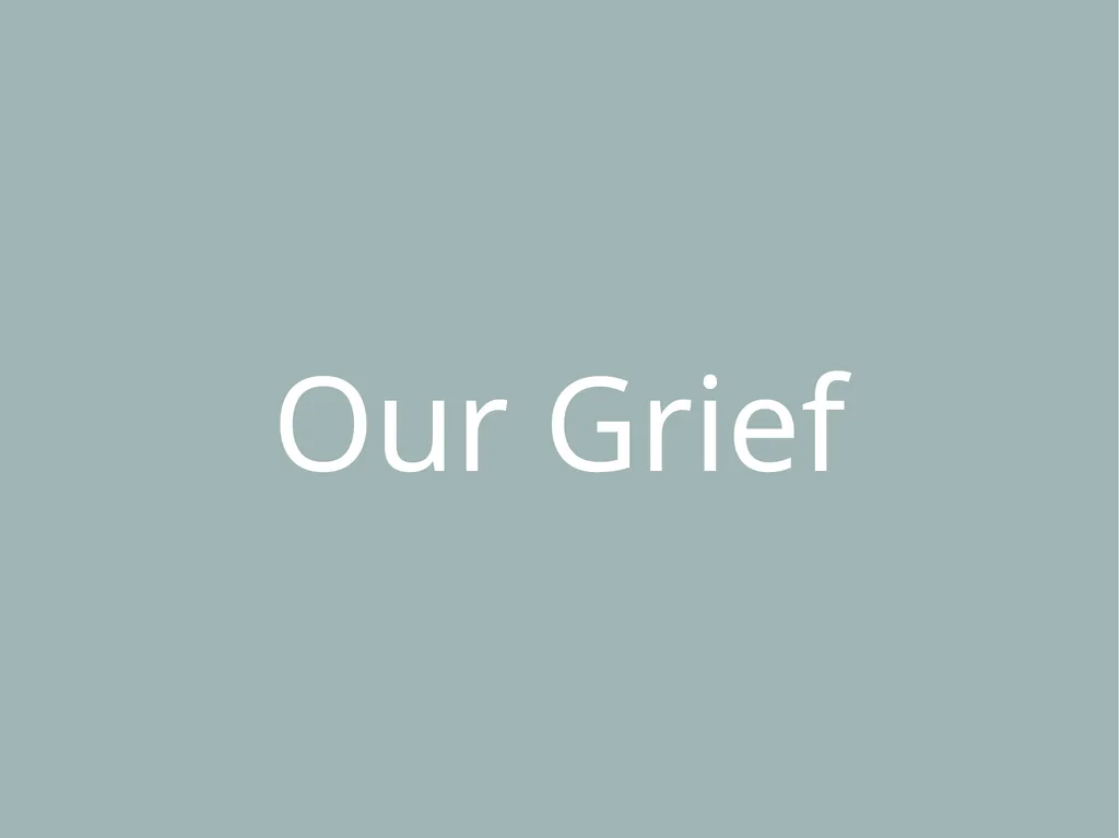 Feeling What God Feels God’s Grief God’s Grief in - slide 8 of 16