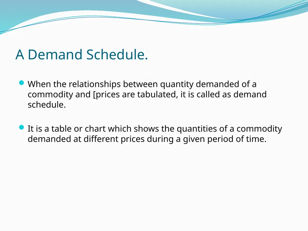 BUSINESS ECONOMICS UNIT 2 Demand - Meaning Demand - slide 5 of 50