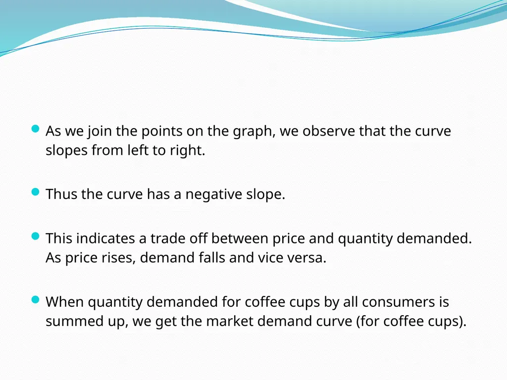 BUSINESS ECONOMICS UNIT 2 Demand - Meaning Demand - slide 9 of 50