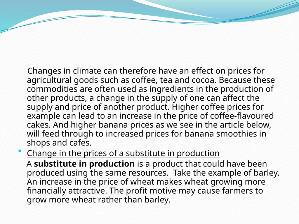 BUSINESS ECONOMICS UNIT 2 Demand - Meaning Demand - slide 34 of 50