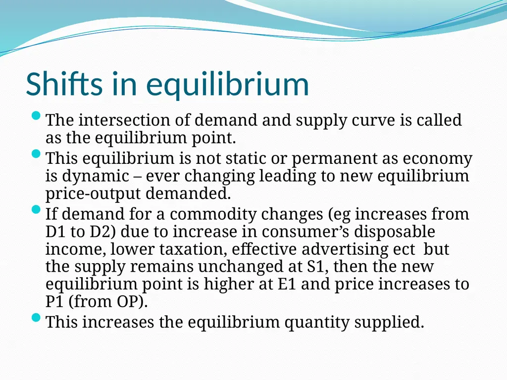 BUSINESS ECONOMICS UNIT 2 Demand - Meaning Demand - slide 49 of 50