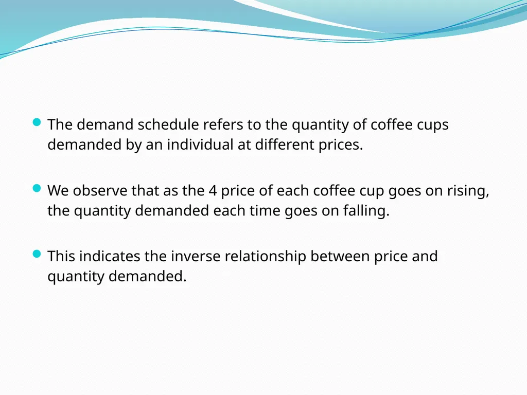 BUSINESS ECONOMICS UNIT 2 Demand - Meaning Demand - slide 7 of 50