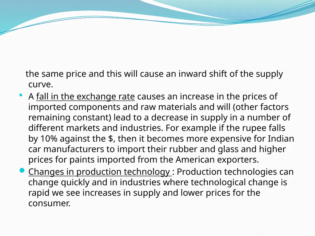 BUSINESS ECONOMICS UNIT 2 Demand - Meaning Demand - slide 32 of 50