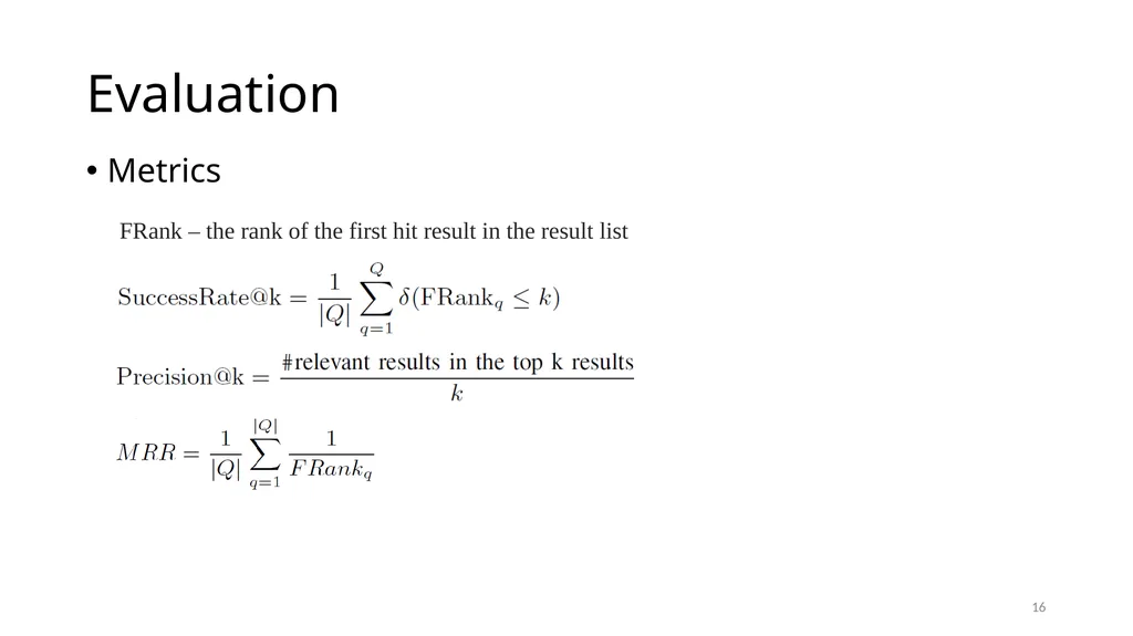 Deep Code Search Xiaodong Gu Hong Kong University - slide 16 of 21