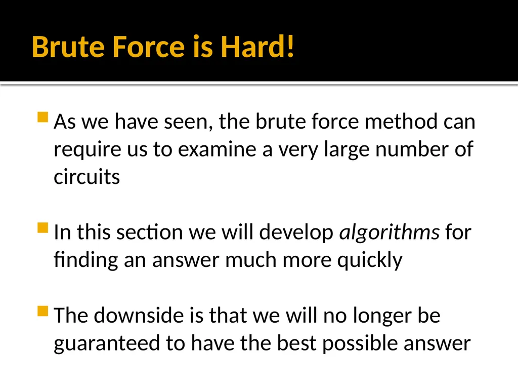 Section 1.5: Algorithms for Solving Graph Problems - slide 2 of 35