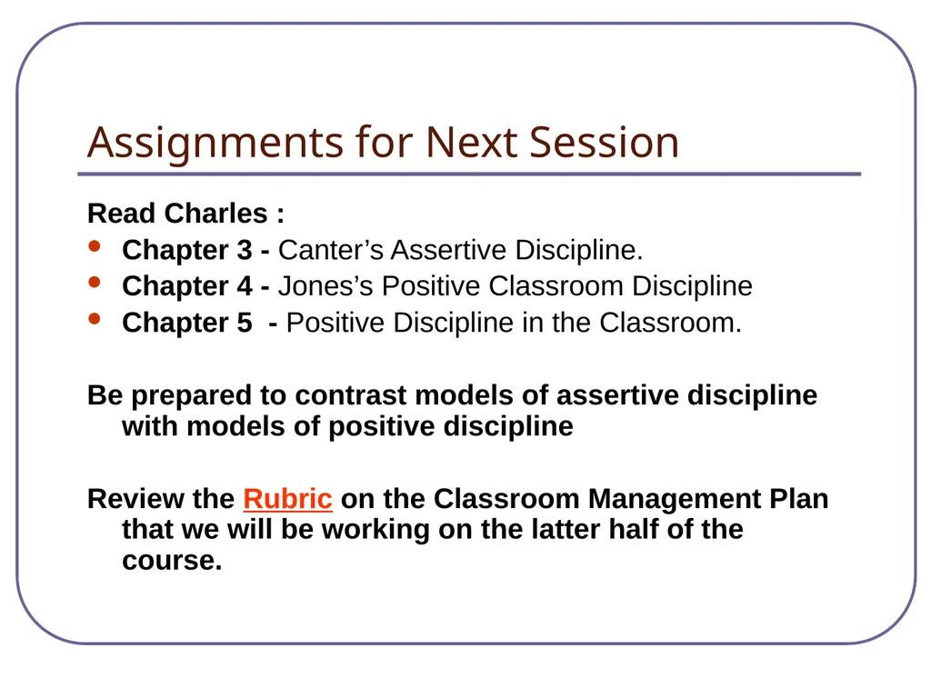 Classroom Management and Communication What - slide 17 of 17