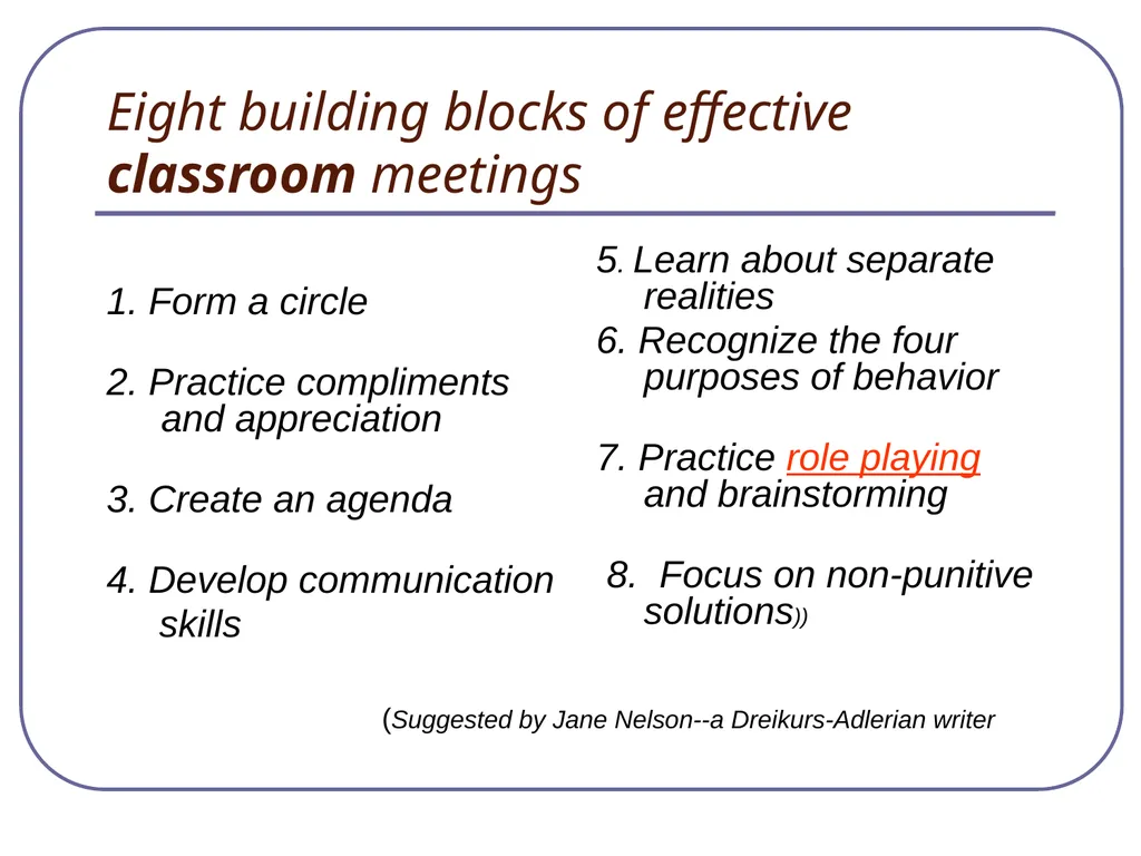 Classroom Management and Communication What - slide 15 of 17
