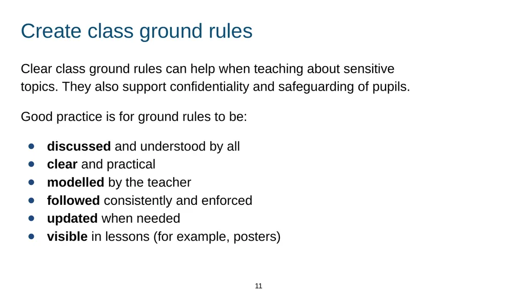 Training module Teaching mental wellbeing Part of: - slide 11 of 62
