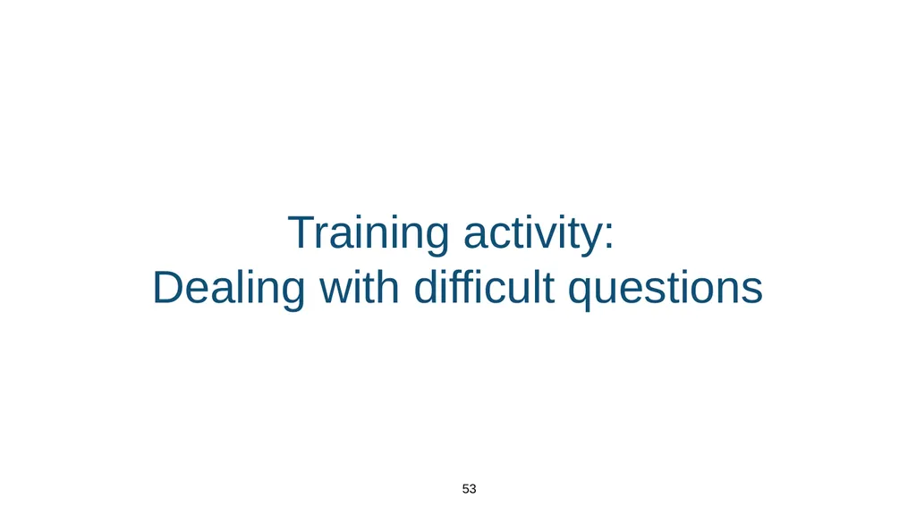 Training module Teaching mental wellbeing Part of: - slide 53 of 62