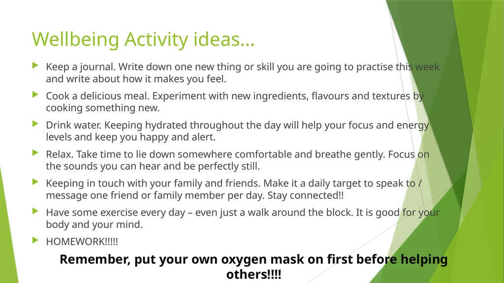 Mental Health First Aid October 2020 What is - slide 21 of 22