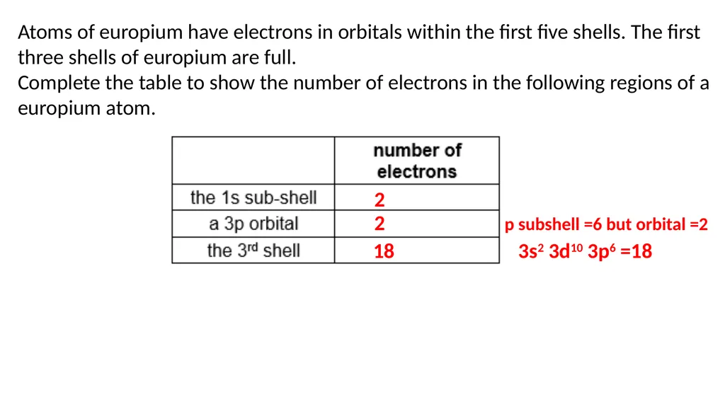 Ytterbium, atomic number 70, is the first element - slide 5 of 10