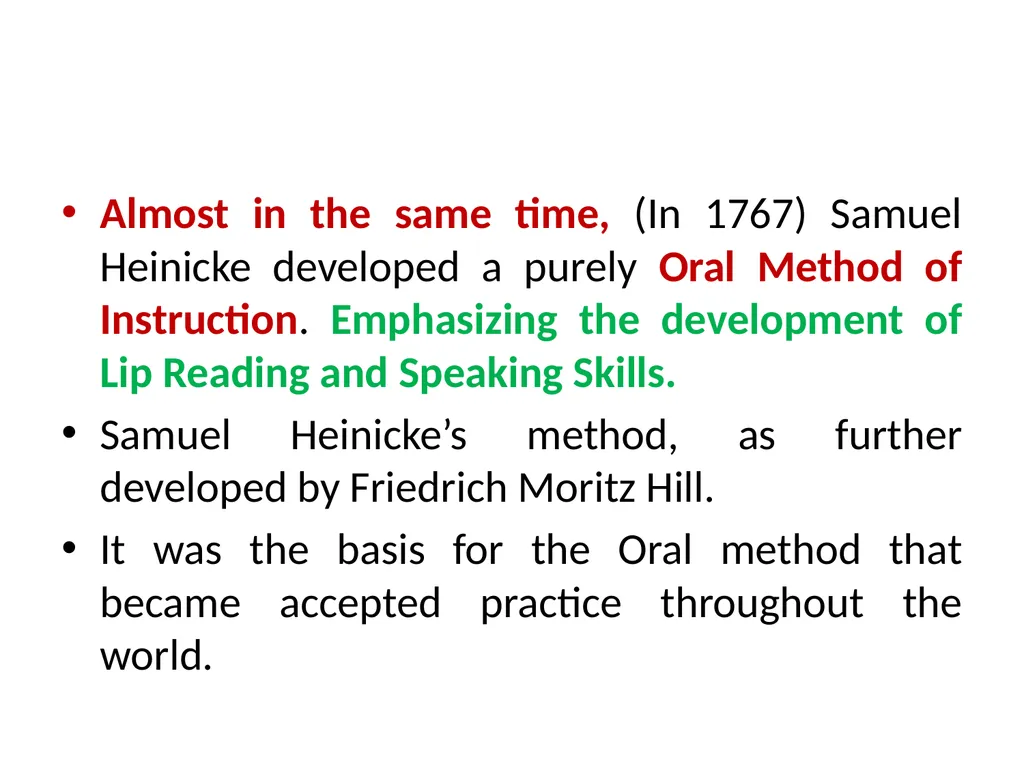 Historical development of Special Education / - slide 7 of 24