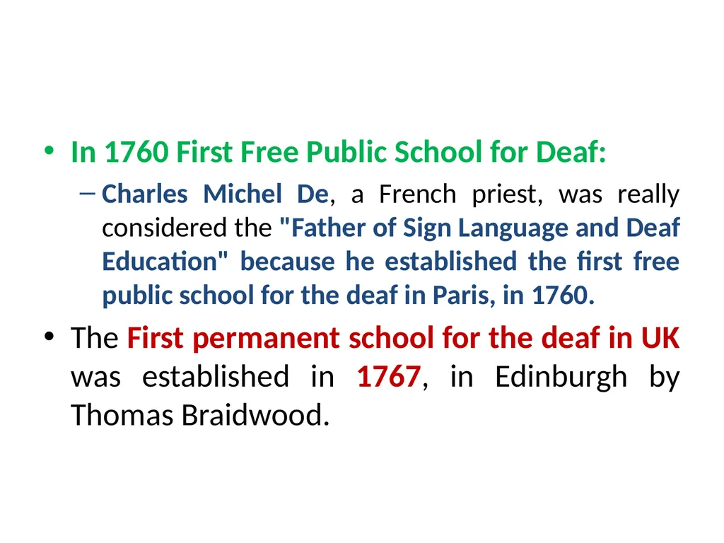 Historical development of Special Education / - slide 6 of 24