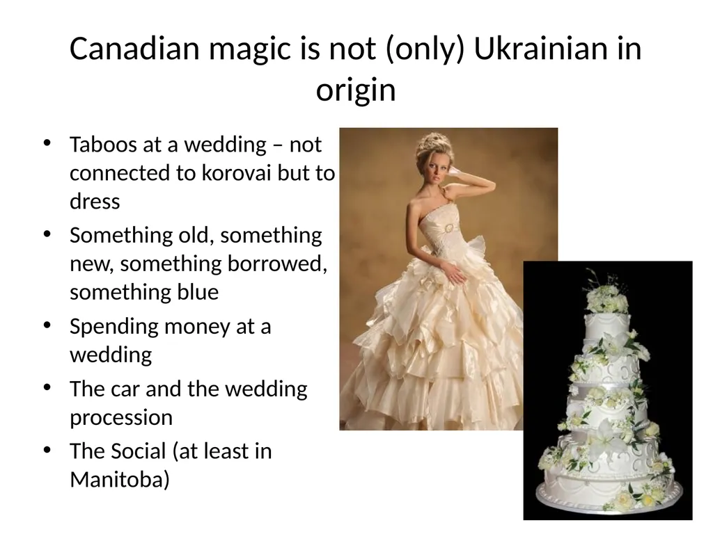 Rituals in the Ukrainian Diaspora: Problematizing - slide 20 of 32