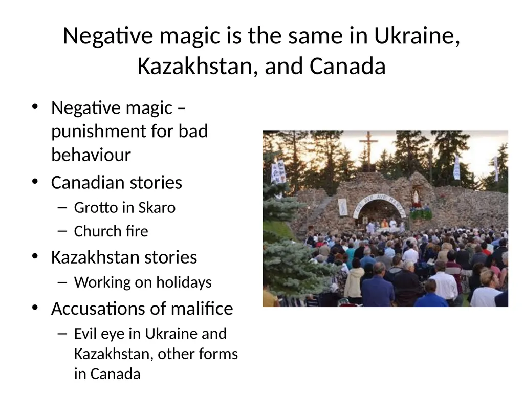 Rituals in the Ukrainian Diaspora: Problematizing - slide 17 of 32