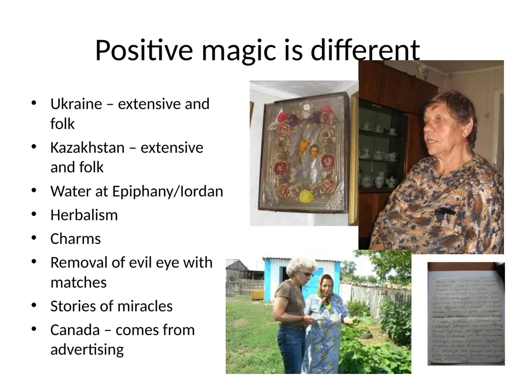 Rituals in the Ukrainian Diaspora: Problematizing - slide 19 of 32
