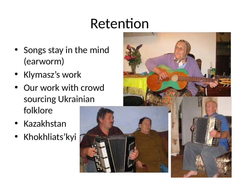 Rituals in the Ukrainian Diaspora: Problematizing - slide 30 of 32