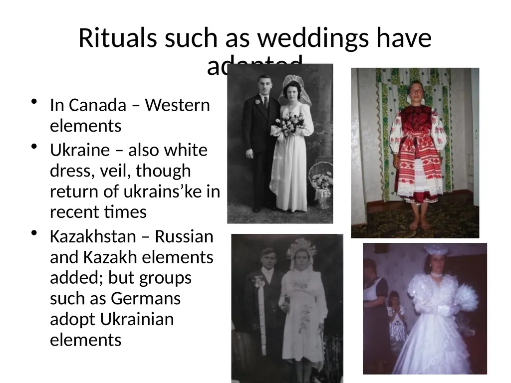 Rituals in the Ukrainian Diaspora: Problematizing - slide 10 of 32