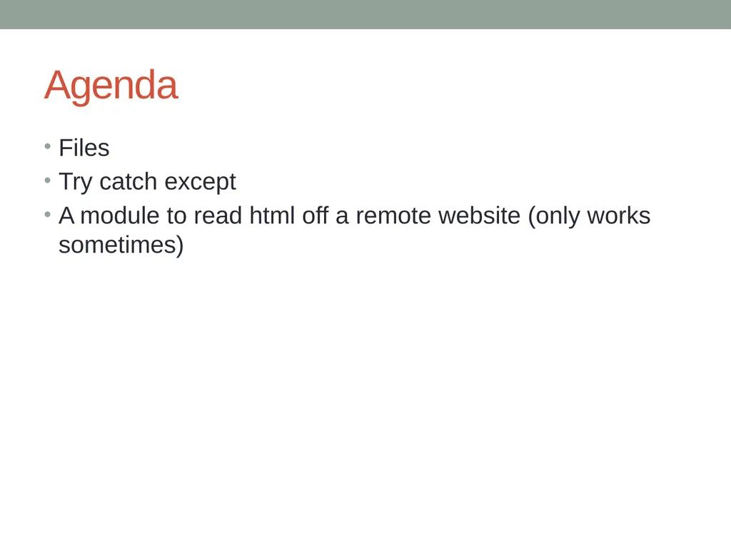 CIT 590 Intro to Programming Files etc - slide 3 of 12