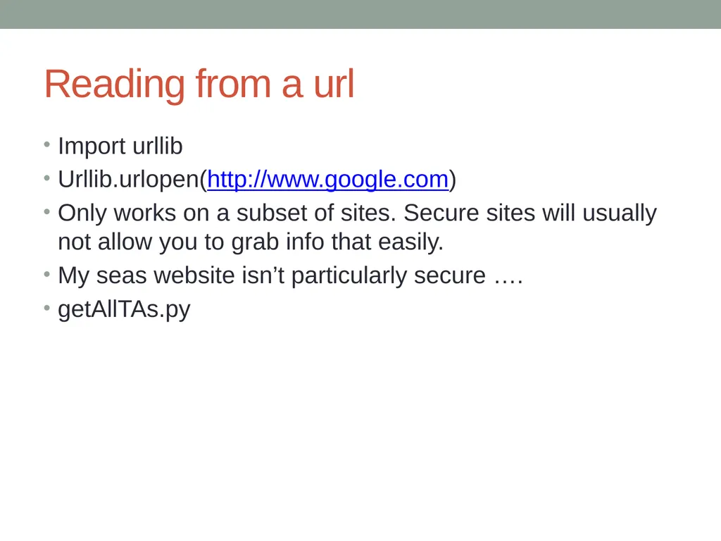 CIT 590 Intro to Programming Files etc - slide 12 of 12