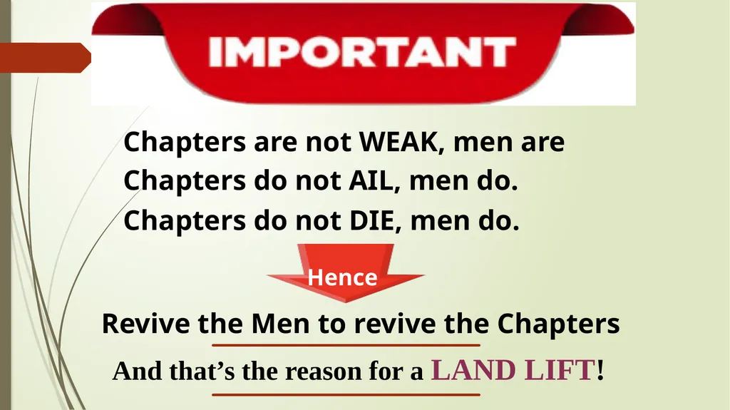 Reviving The Chapters & Advancing The Work - slide 4 of 23