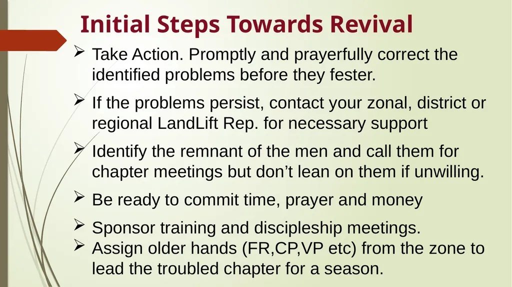 Reviving The Chapters & Advancing The Work - slide 13 of 23