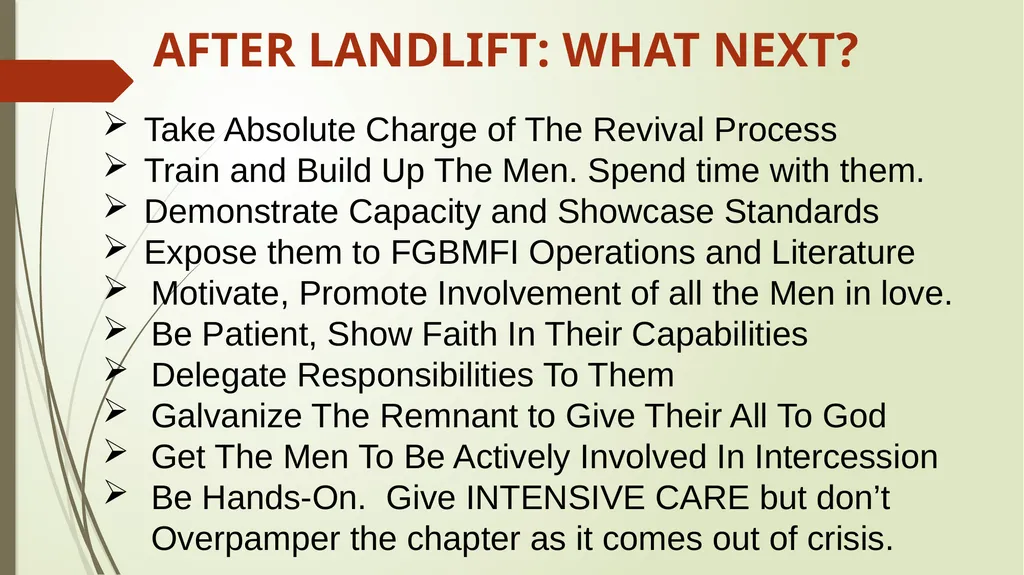 Reviving The Chapters & Advancing The Work - slide 18 of 23