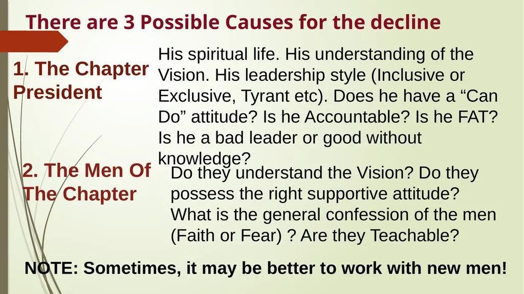 Reviving The Chapters & Advancing The Work - slide 11 of 23