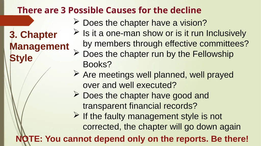 Reviving The Chapters & Advancing The Work - slide 12 of 23