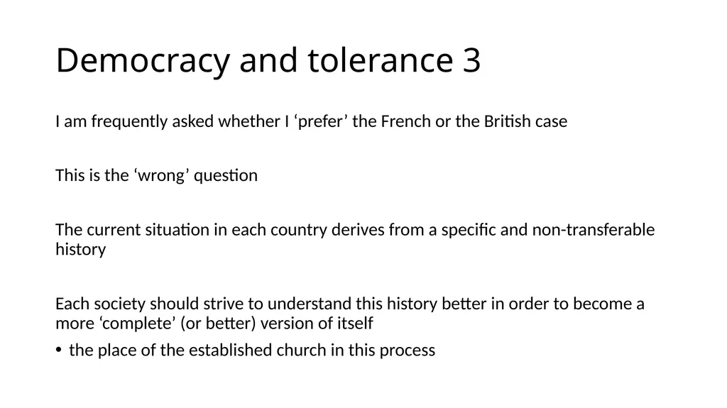 The Advantages of a Weak Established Church Grace - slide 26 of 26