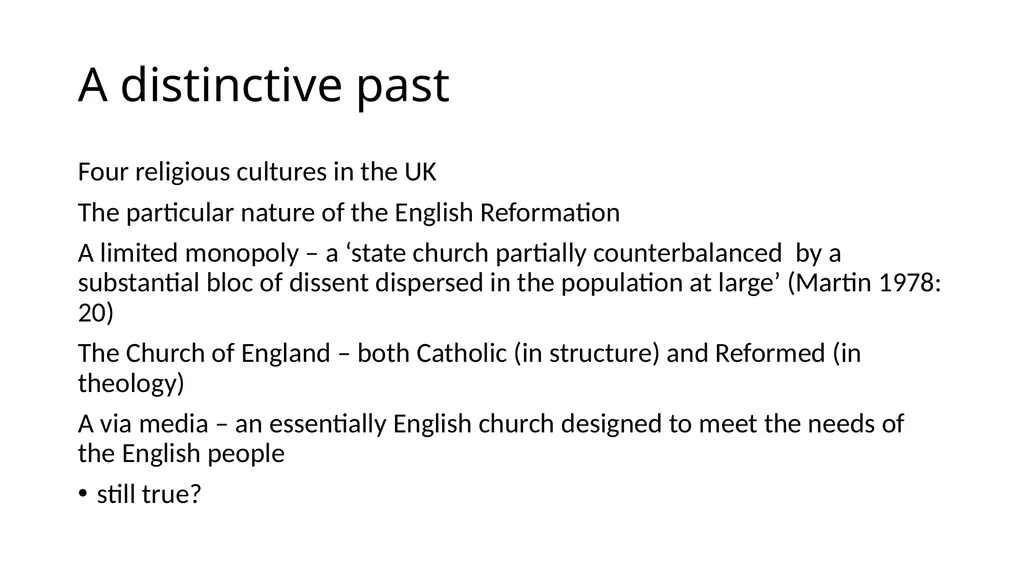 The Advantages of a Weak Established Church Grace - slide 12 of 26