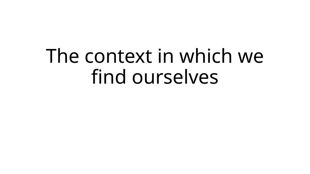 The Advantages of a Weak Established Church Grace - slide 5 of 26