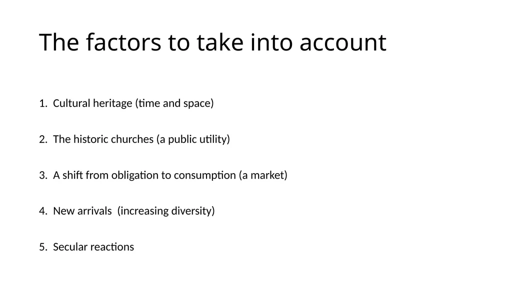 The Advantages of a Weak Established Church Grace - slide 6 of 26