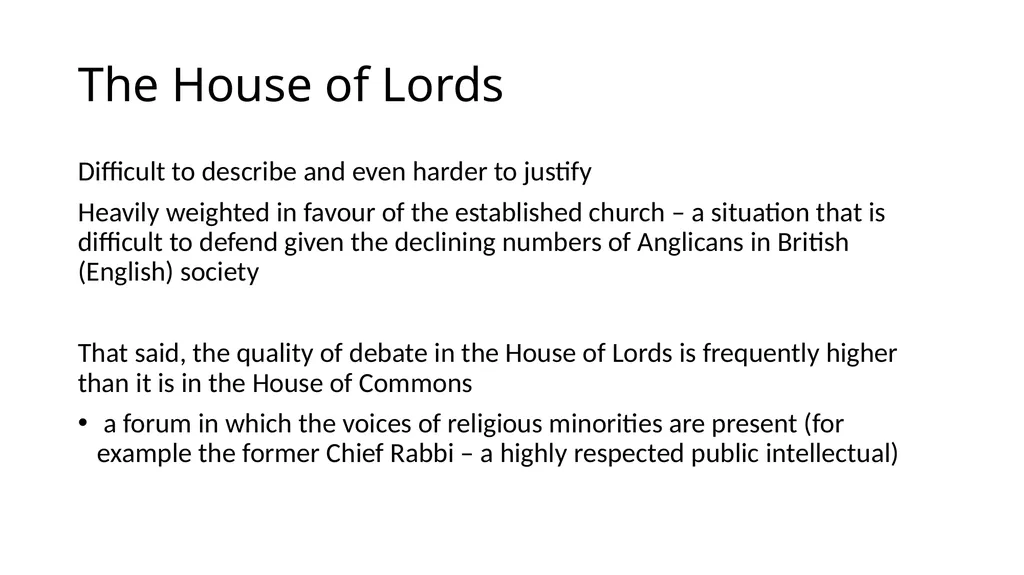 The Advantages of a Weak Established Church Grace - slide 17 of 26