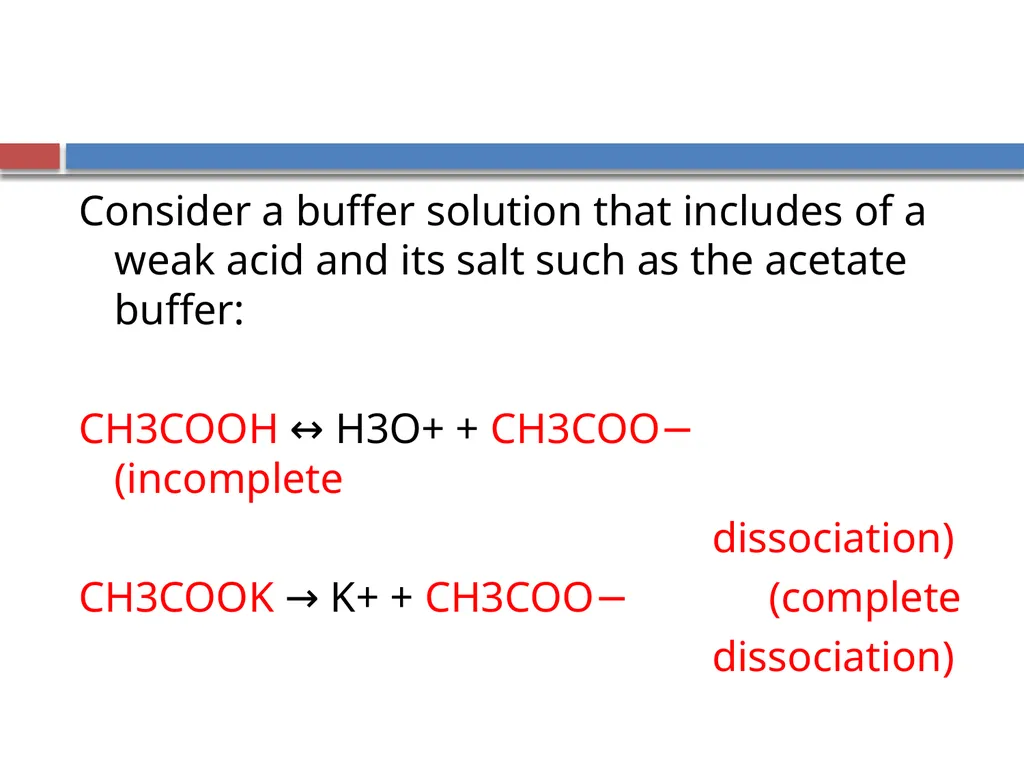 Buffer solutions Buffers: are compounds or - slide 4 of 21
