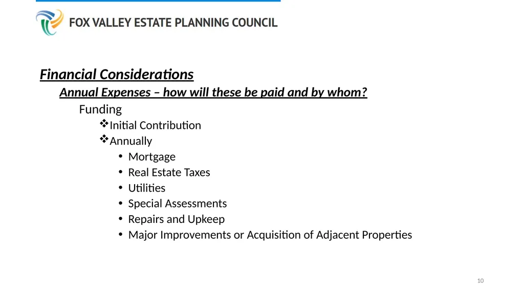 Protecting the Family Cottage for Future - slide 10 of 20