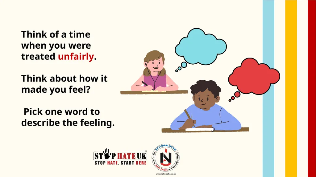 National Hate Crime Awareness Week Assembly 14th - - slide 2 of 8