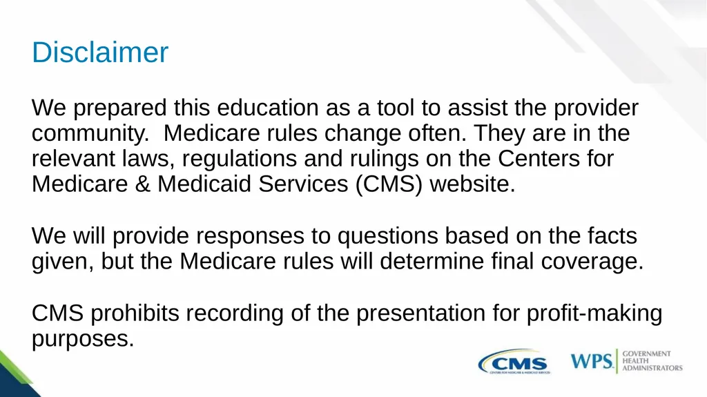 Part B Family Practice Common Rejections and - slide 2 of 41