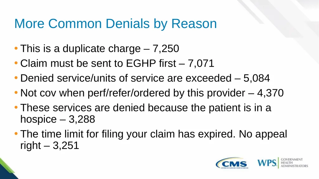 Part B Family Practice Common Rejections and - slide 26 of 41