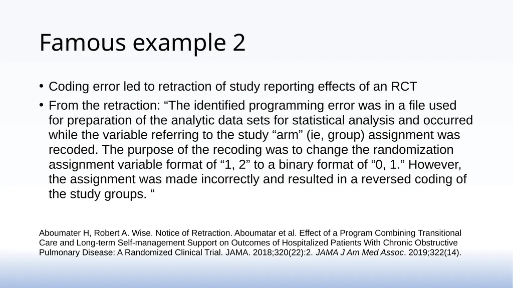 Code reviewing as a practice in research groups - slide 6 of 15